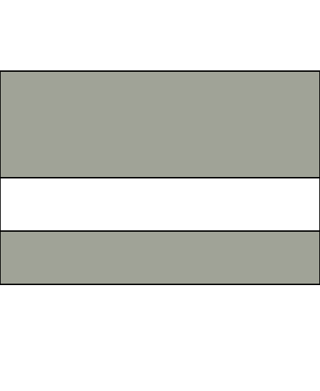 Ash Grey with White Lettering