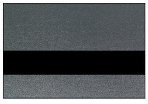 Nickel with Black Lettering